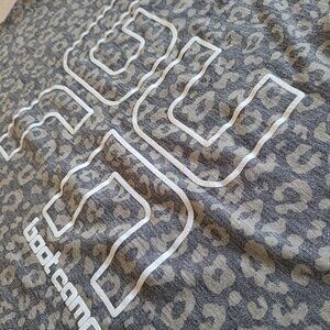 Burn Boot Camp Cheetah print tank, New